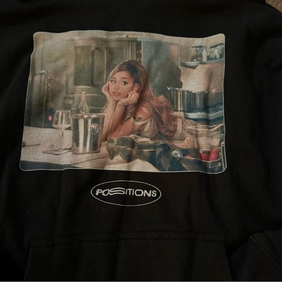 Ariana Grande Positions Hoodie Size Large New without Tag Very Rare - Picture 5 of 8